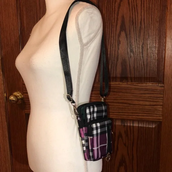 Purple and Black Mini Bag - Picture 13 of 15